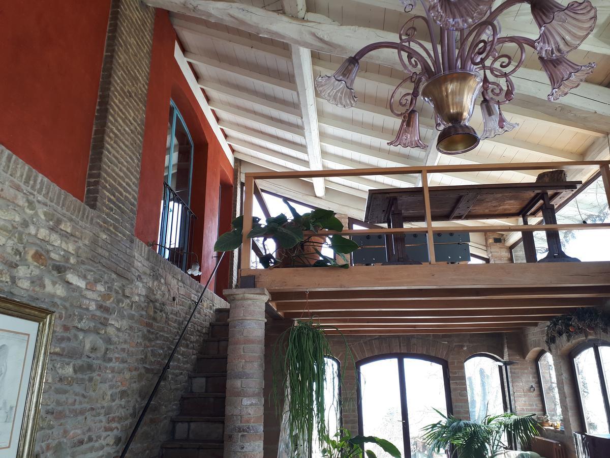 Vila La Casa Sopra Le Nuvole Medesano Exteriér fotografie