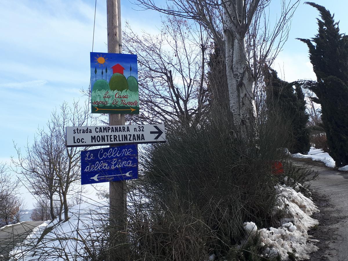 Vila La Casa Sopra Le Nuvole Medesano Exteriér fotografie